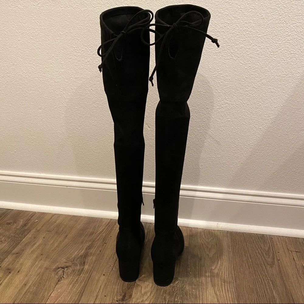 Unisa black otk boots